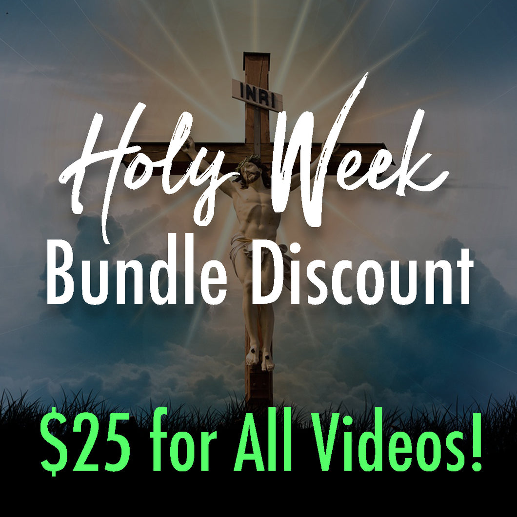 Entire Holy Week Bundle Discount!